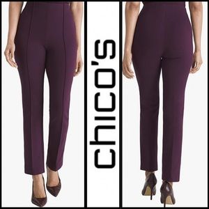 NWT Chico’s Ponte Juliet Straight Leg Pants